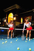 Kauna Serves 2 Piece Summer Puffy Red Skirt Set